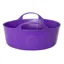 Red Gorilla Tub Flexi Mini Shallow 5 Litre in Purple